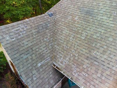 Shingle Roof Damage Restoration